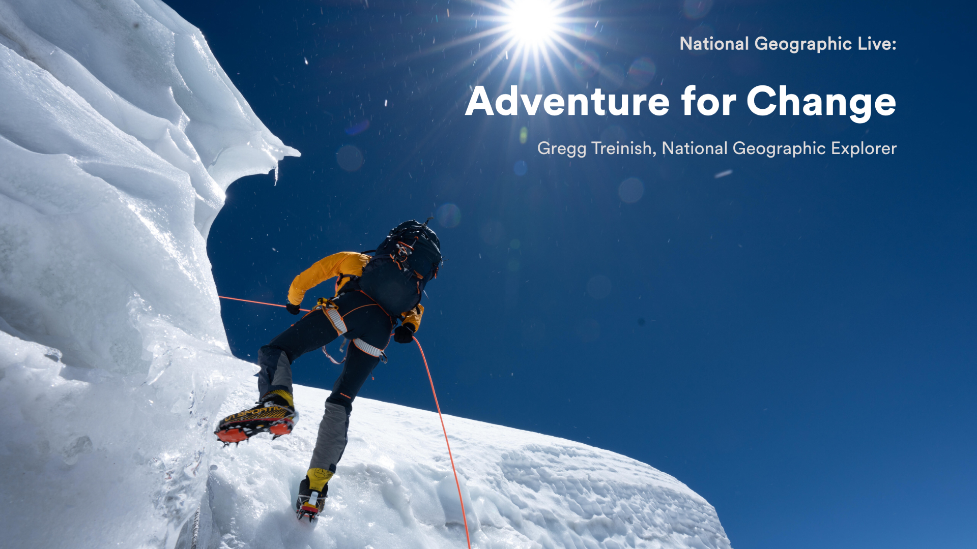 8 national geographic live Adventure for Change