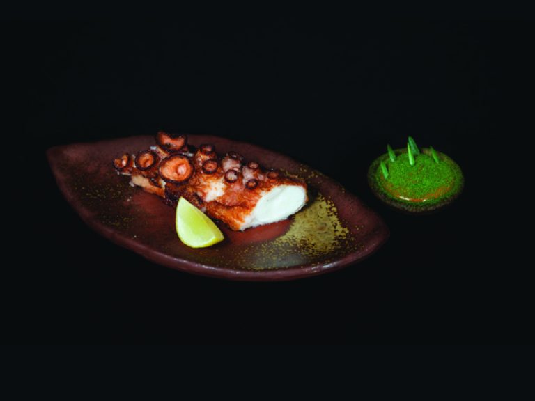 Chef Ki Kim’s octopus at Restaurant Ki