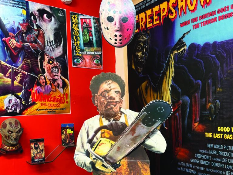 Slashback Video decorations