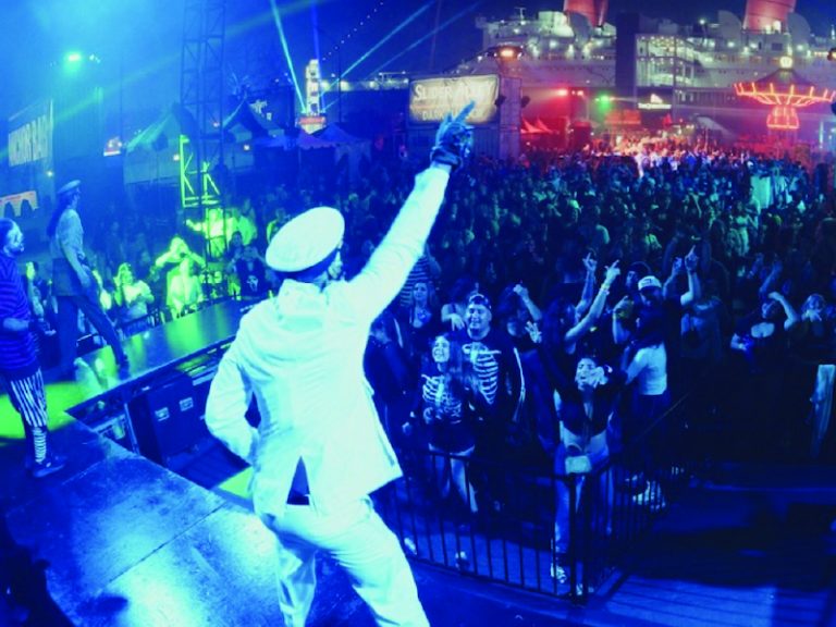 The Queen Mary’s Dark Harbor party