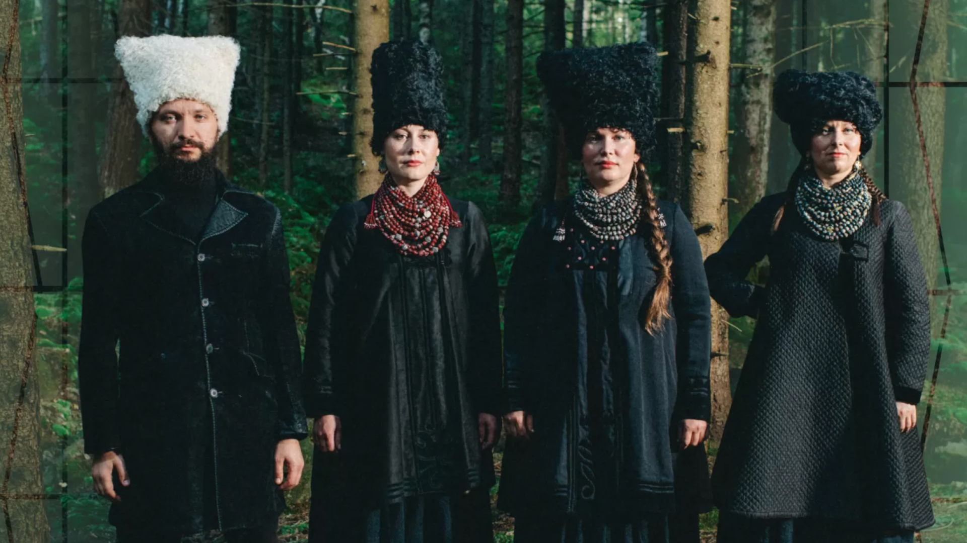2 Dakhabrakha musicians