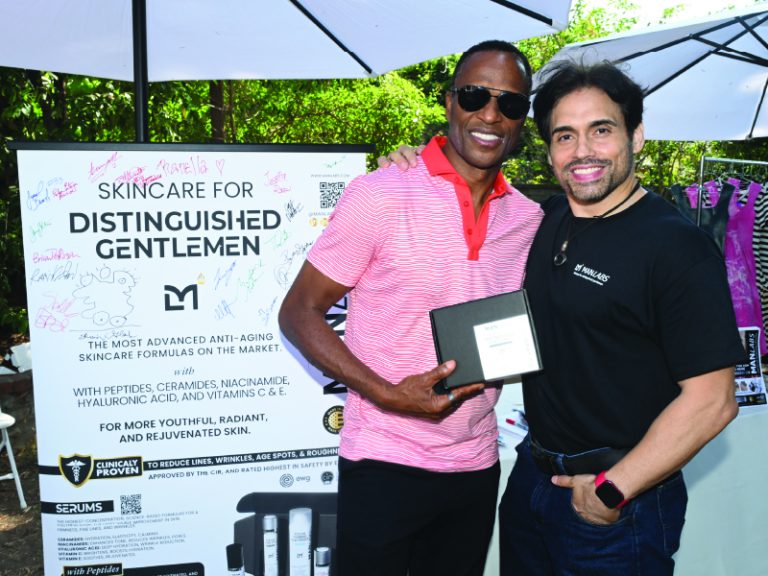 Willie Gault and Danny Arroyo attend the ECOLUXE pre-Emmys