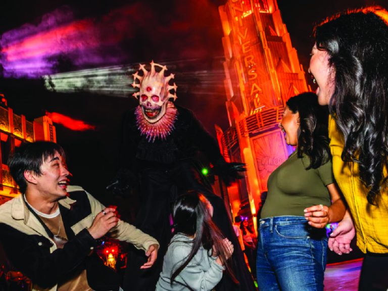 people at Universal Studios Hollywood — Halloween Horror Nights