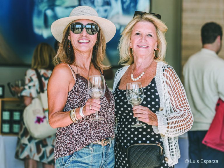 2 women at the California Wine Festival