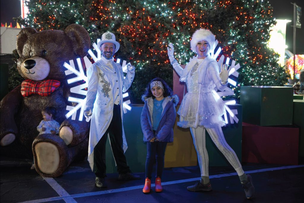 people enjoying Winterfest