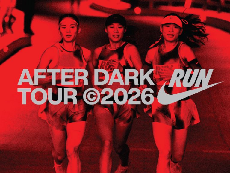 Global women running event Nike After Dark Tour